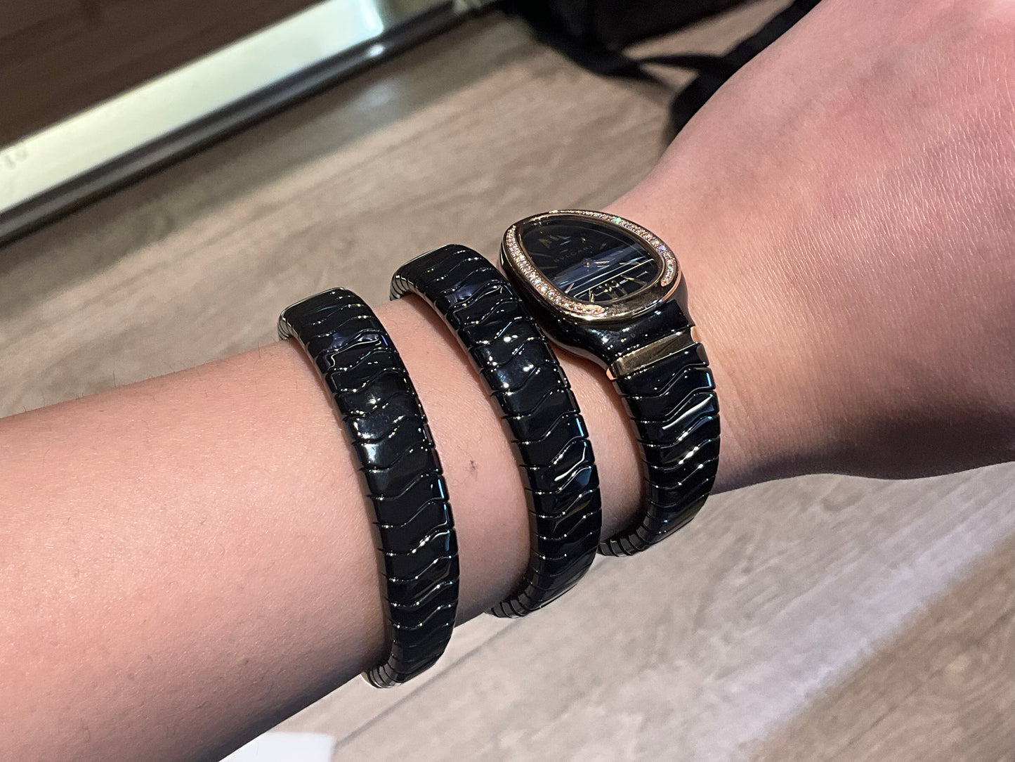 Black Bulgari Serpenti